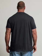 BadRhino Big & Tall Blue Longline T-Shirts 5 Pack - Image 4 of 8