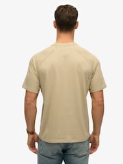 Superdry Brown Tech Relaxed T-Shirt - Image 2 of 6