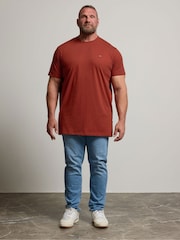 BadRhino Big & Tall Blue Navy Longline T-Shirts 5 Pack - Image 3 of 10