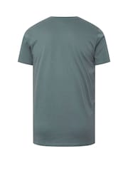 BadRhino Big & Tall Blue Navy Longline T-Shirts 5 Pack - Image 8 of 10