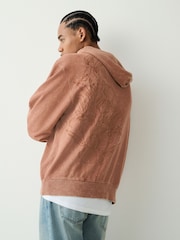 Neutral Clay - هودي بطبعة رسم - صورة 1 من 11