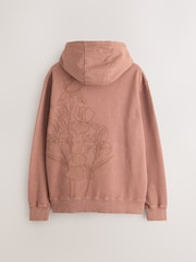 Neutral Clay - هودي بطبعة رسم - صورة 8 من 11