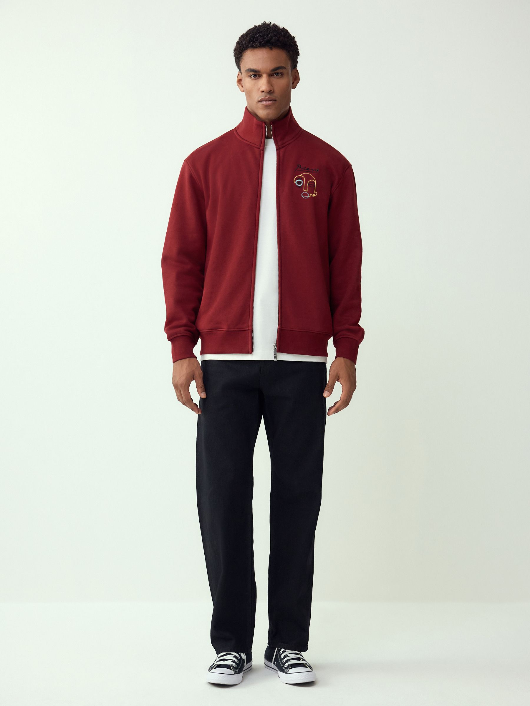 Next：日本 レッド - Picasso ライセンス グラフィック プリント