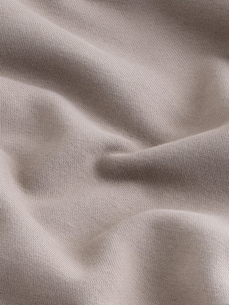 Neutral Stone Regular Fit Heavyweight Cotton Rich Jersey Hoodie - Image 7 of 7 Neutral Stone Regular Fit Heavyweight Cotton Rich Jersey Hoodie - Image 7 of 7