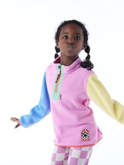 Tog 24 Kids Texel Shaun the Sheep Zip Neck Fleece - Imagen 3 de 6