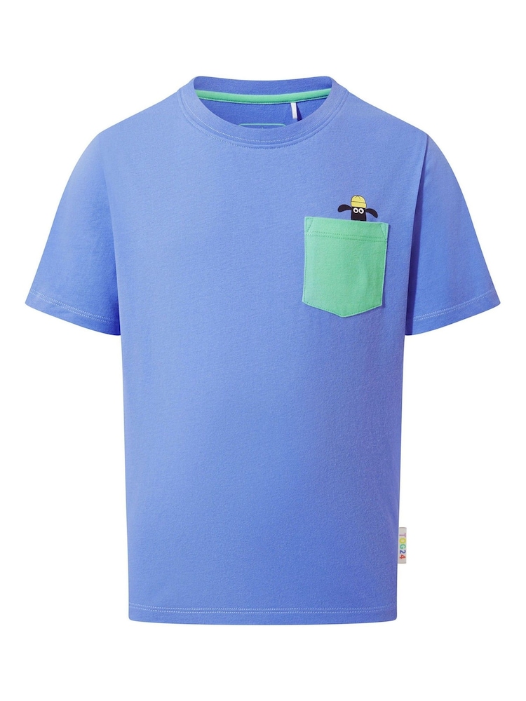 Tog 24 Blue Kids Beltex Shaun The Sheep T-Shirt - Image 6 of 6 Tog 24 Blue Kids Beltex Shaun The Sheep T-Shirt - Image 6 of 6