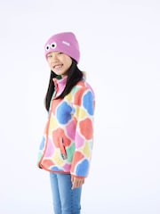 Tog 24 Pink Kids Sardi Shaun The Sheep Sherpa Jacket - Image 3 of 4