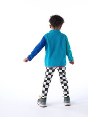 Tog 24 Blue Kids Texel Shaun The Sheep Print Zip Neck Fleece - Image 2 of 5