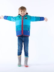Tog 24 Green Kids Zulu Shaun The Sheep Print Jacket - Image 1 of 6