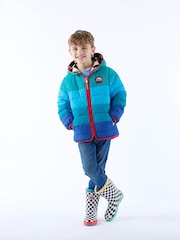Tog 24 Green Kids Zulu Shaun The Sheep Print Jacket - Image 3 of 6