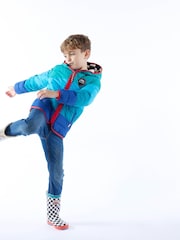 Tog 24 Green Kids Zulu Shaun The Sheep Print Jacket - Image 5 of 6
