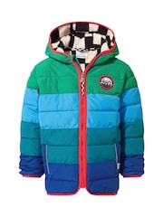 Tog 24 Green Kids Zulu Shaun The Sheep Print Jacket - Image 6 of 6