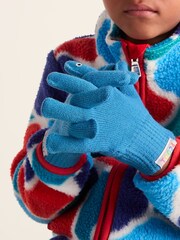 Tog 24 Blue Kids Soay Shaun The Sheep Knit Gloves - Image 3 of 4