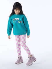Tog 24 Green Kids Swaledale Shaun The Sheep Sherpa Sweatshirt - Image 4 of 6