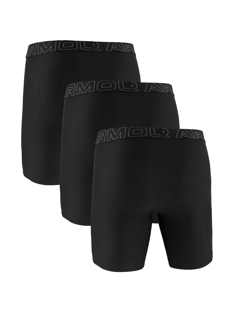Under Armour Black Performance Tech Mens 9 Inch Underwear 3 Pack - Image 2 of 5