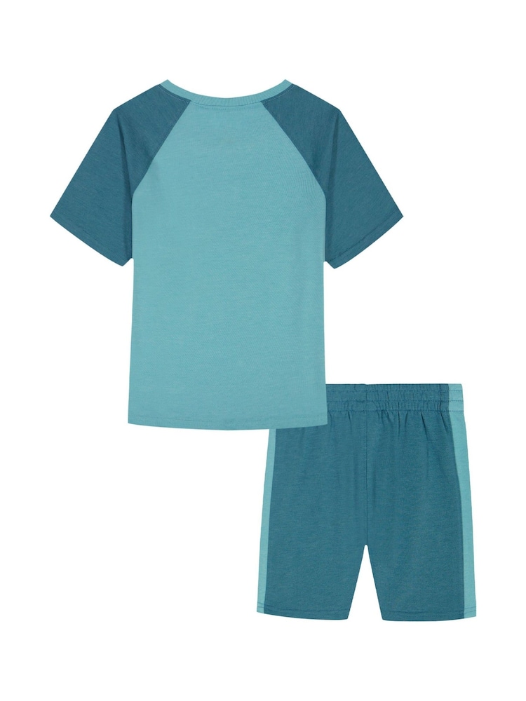 Under Armour Blue Rival Terry Shorts Set - Image 2 of 5