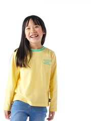 Tog 24 Yellow Kids Ryeland Shaun The Sheep Long Sleeve T-Shirt - Image 3 of 6