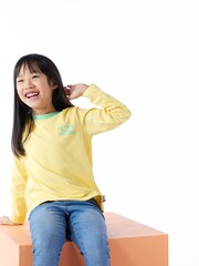 Tog 24 Yellow Kids Ryeland Shaun The Sheep Long Sleeve T-Shirt - Image 4 of 6