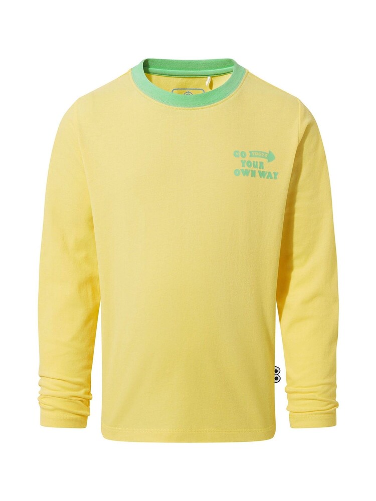 Tog 24 Yellow Kids Ryeland Shaun The Sheep Long Sleeve T-Shirt - Image 6 of 6