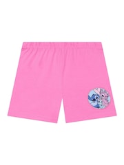 Character Pink Girls Disney Lilo & Stitch Short Pyjamas - Image 8 of 9