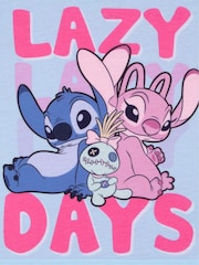 Character Pink Girls Disney Lilo & Stitch Short Pyjamas - Image 9 of 9