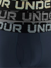 Under Armour Black Performance Tech Mens 6 Inch Underwear 3 Pack - Image 3 of 3