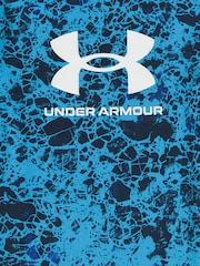 Under Armour Blue Tech Printed Short Sleeve T-Shirt and Shorts Set - Image 3 of 3