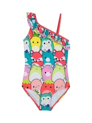 Character Pink Squishmallows Swimsuit With Frills - Image 1 of 12