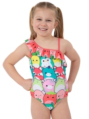 Character Pink Squishmallows Swimsuit With Frills - Image 10 of 12