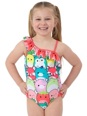 Character Pink Squishmallows Swimsuit With Frills - Image 11 of 12