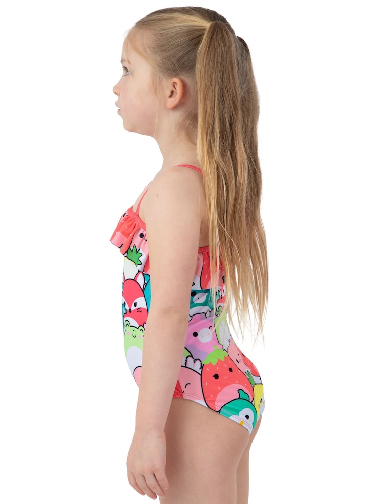 Character Pink Squishmallows Swimsuit With Frills - Image 12 of 12