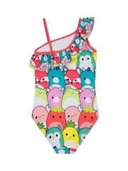 Character Pink Squishmallows Swimsuit With Frills - Image 2 of 12