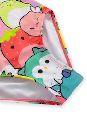 Character Pink Squishmallows Swimsuit With Frills - Image 3 of 12