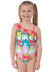 Character Pink Squishmallows Swimsuit With Frills - Image 7 of 12