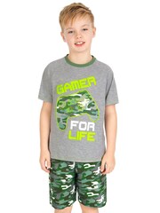 Harry Bear Green Gaming Camouflage Controller Short Pyjamas - Image 6 of 12