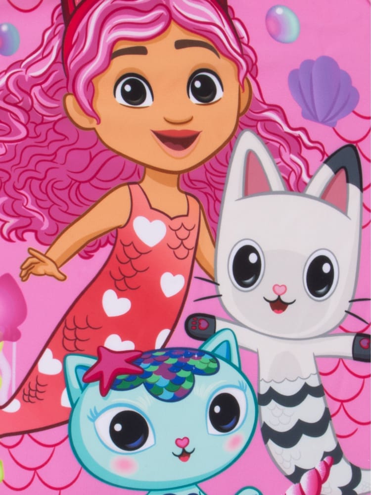 Character Pink Girls Gabby’s Dollhouse Swimsuit - Image 2 of 5