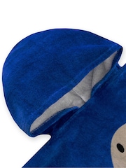 Character Blue Harry Bear Shark Towel Poncho - Image 9 of 11