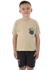Character Cream How To Train Your Dragon Print T-Shirt And Shorts Set - Image 5 of 12