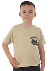 Character Cream How To Train Your Dragon Print T-Shirt And Shorts Set - Image 7 of 12