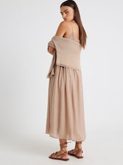 River Island Long Sleeve Hybrid Knitted Dress - Imagem 3 de 4
