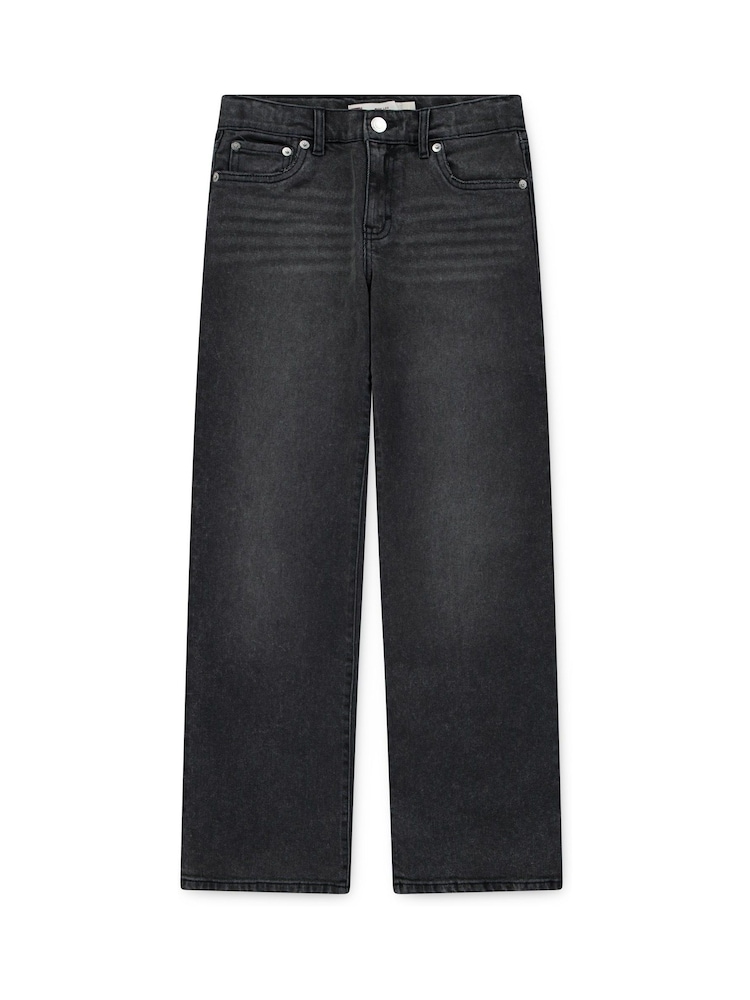 Levi's® Black Logo Wide Leg Jeans - Image 1 of 4