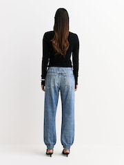 Rag & Bone Blue Miramar Terry Jogger Pants - Image 2 of 7