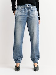 Rag & Bone Blue Miramar Terry Jogger Pants - Image 4 of 7