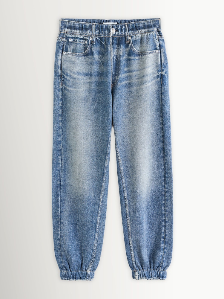 Rag & Bone Blue Miramar Terry Jogger Pants - Image 7 of 7