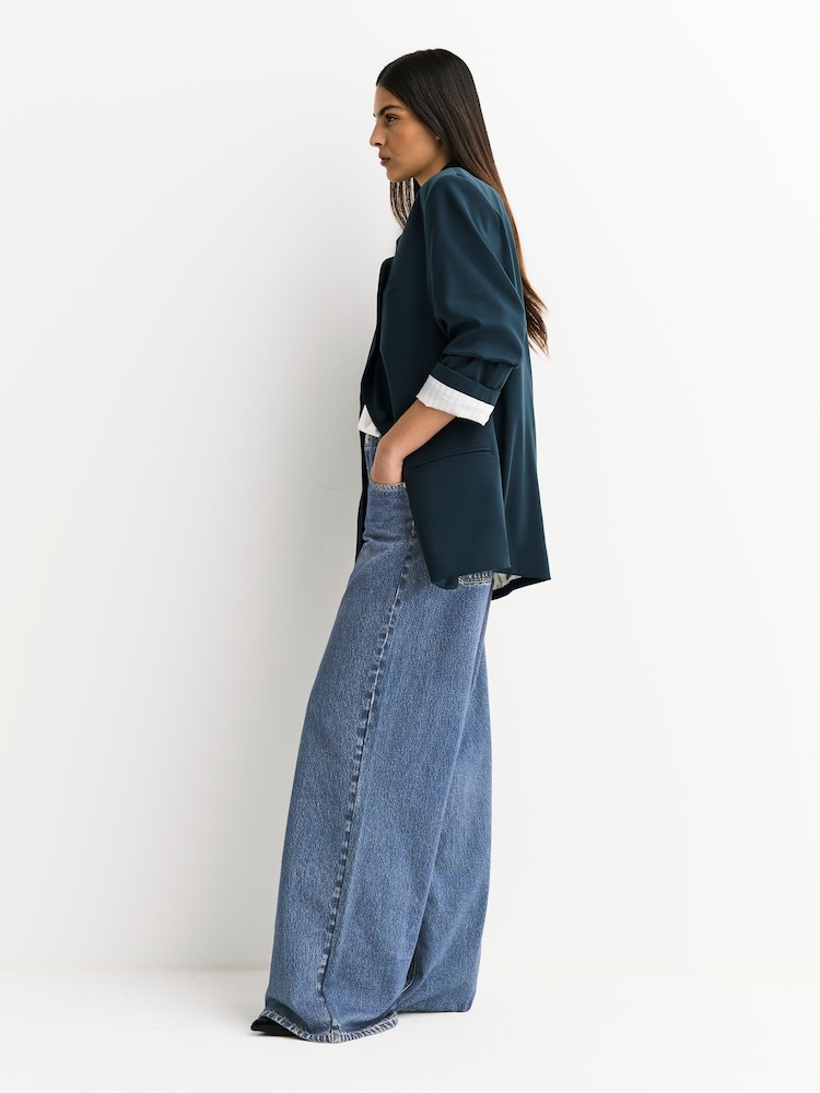 Rag & Bone Almeda Miramar Terry Sofie Full Length Jeans - Image 2 of 7
