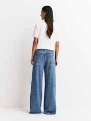 Rag & Bone Almeda Miramar Terry Sofie Full Length Jeans - Image 3 of 7