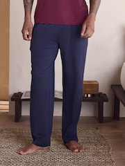 Bordo rdeča/mornarsko modra - Pižama iz džersija s kratkimi rokavi - Slika 5 iz 5