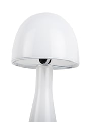 Leitmotiv White Bombin Glass Table Lamp - Image 3 of 3