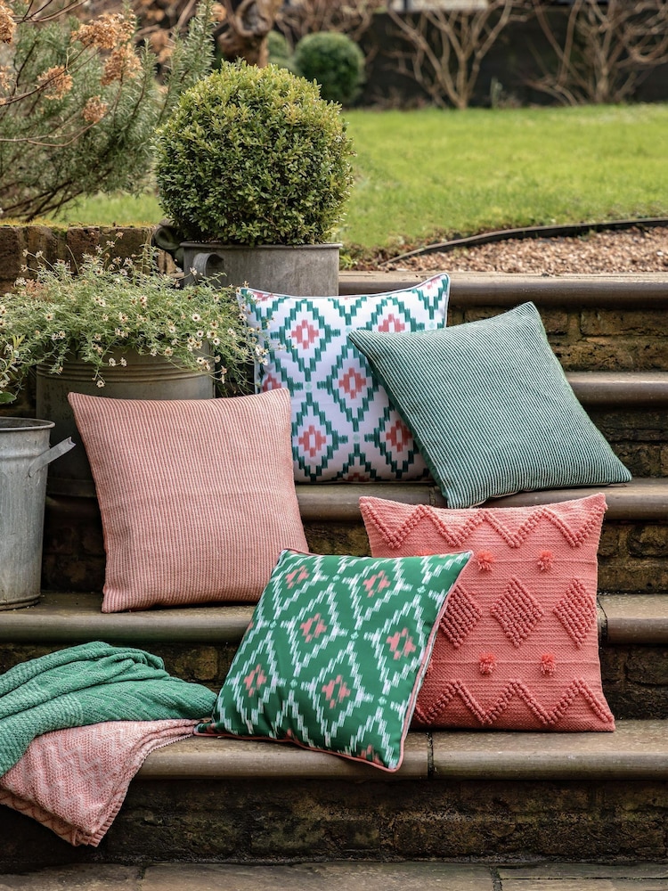 Gallery Home Orange Taya Apricot Cushion - Image 2 of 4