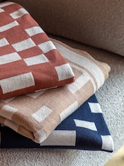 Gallery Direct Taupe Solvi Knitted Throw - Image 4 of 4